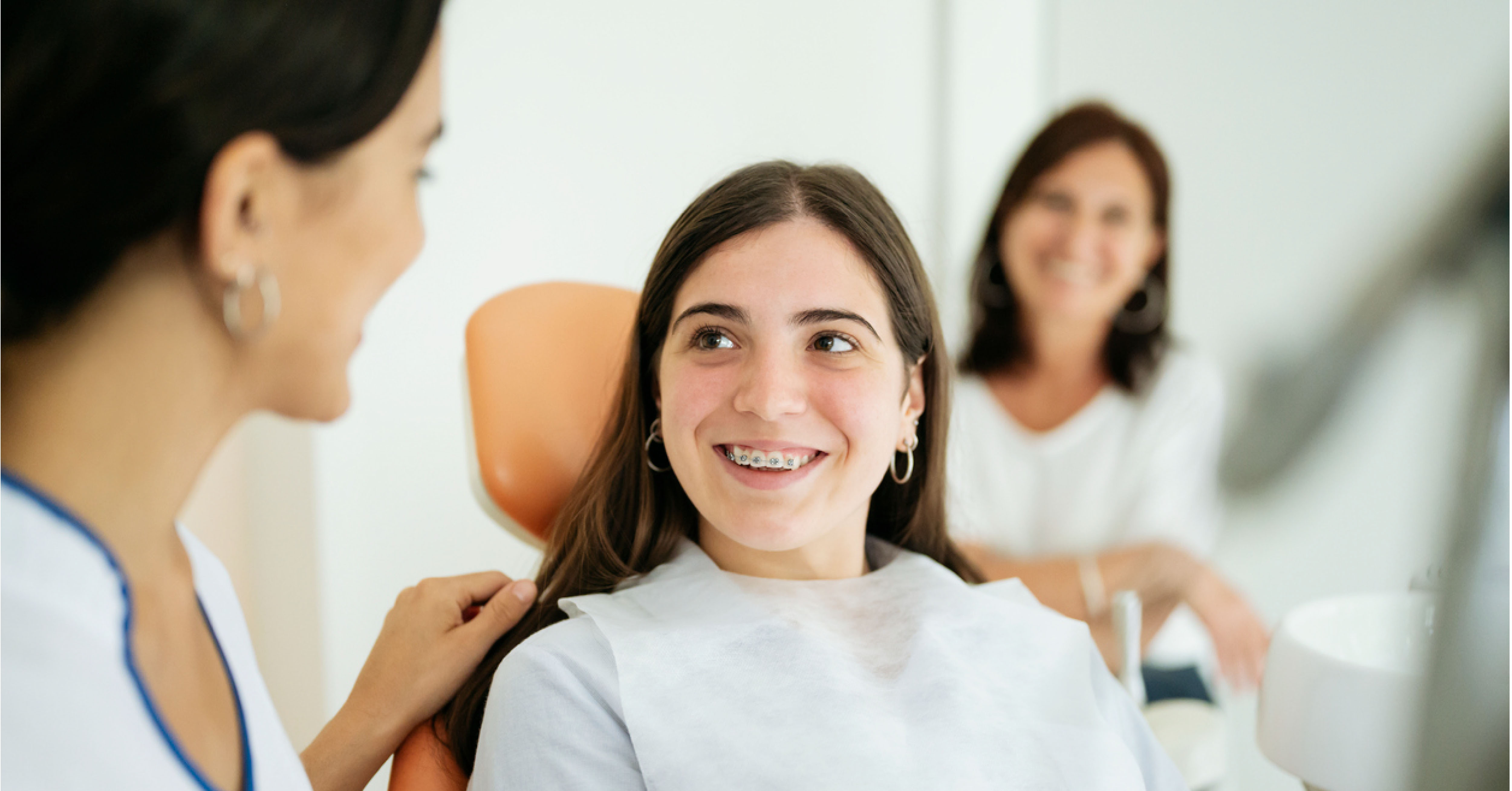girl with braces